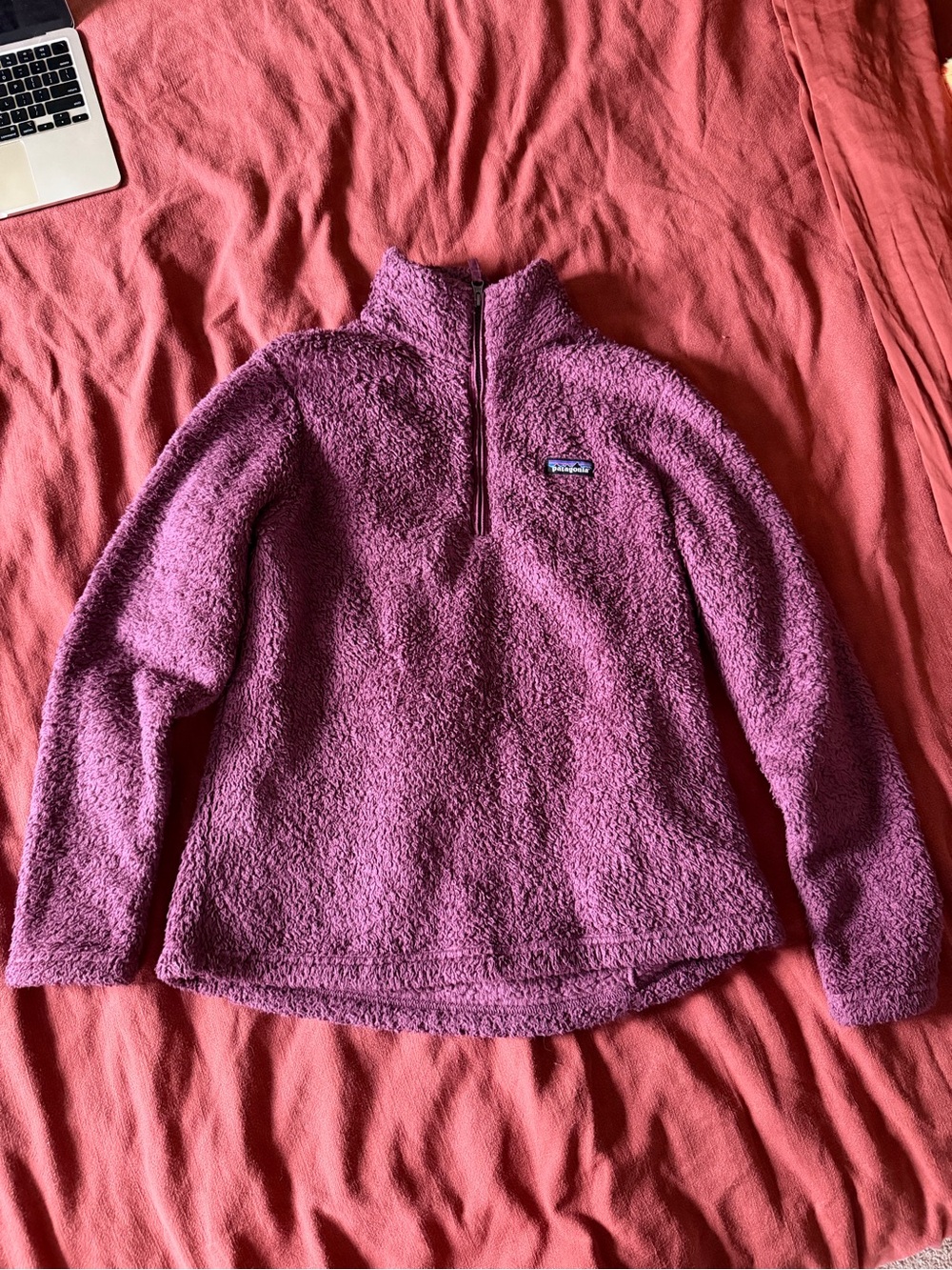Patagonia Women’s Pullover Fleece Quarter-Zip - Purple